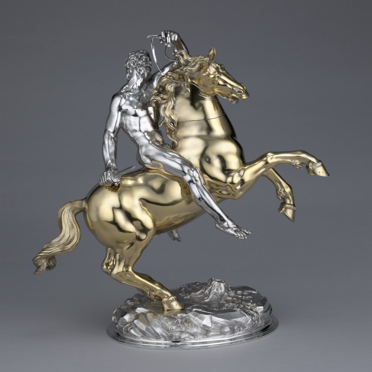 Caballo y jinete, 1630 de Hans Ludwig Kienle