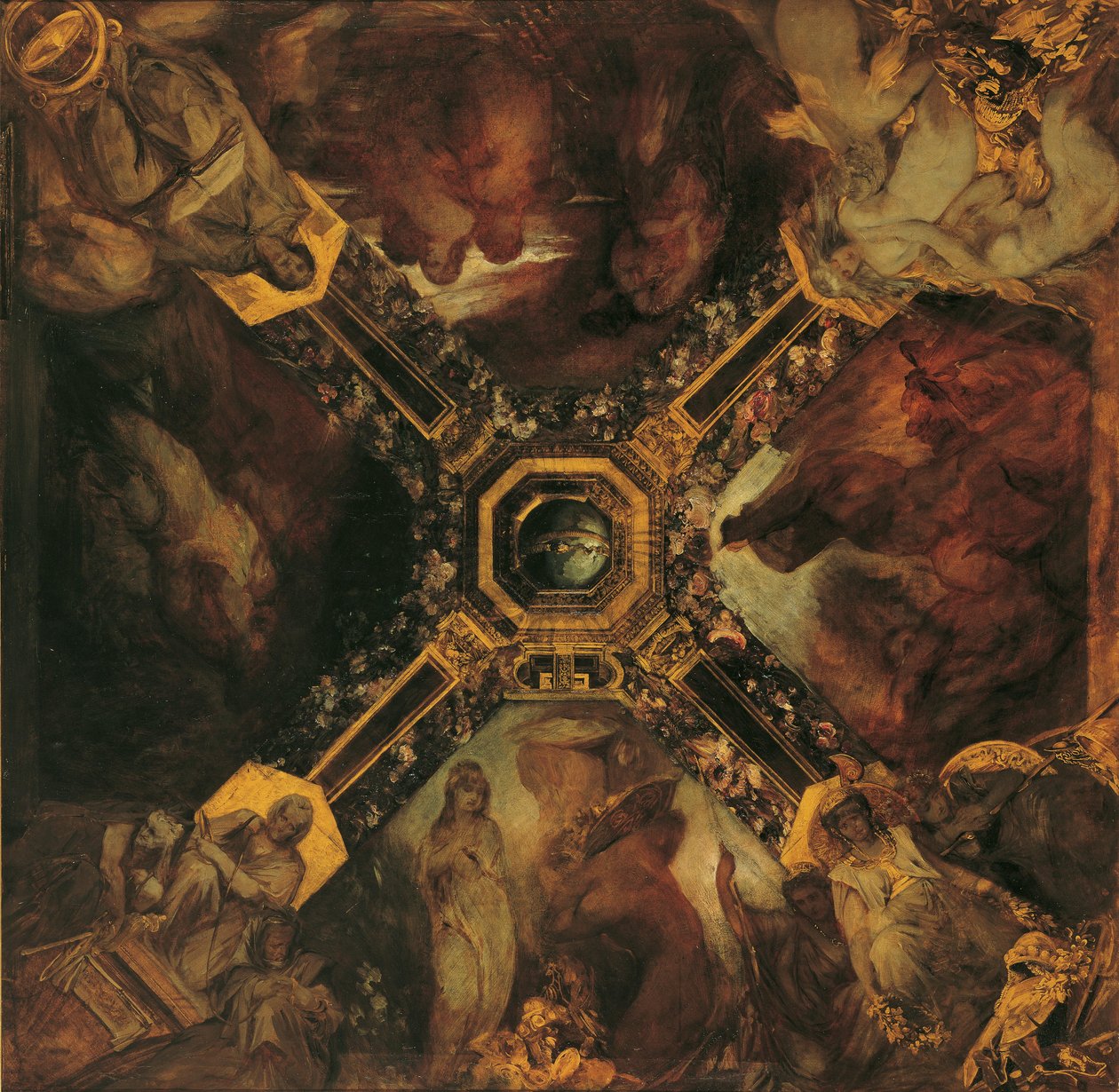 El anillo del Nibelungo de Hans Makart