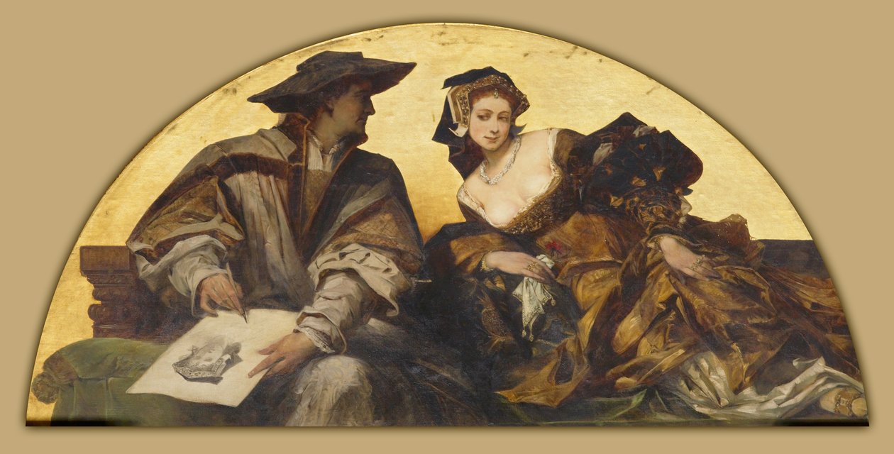 Hans Holbein el Joven de Hans Makart