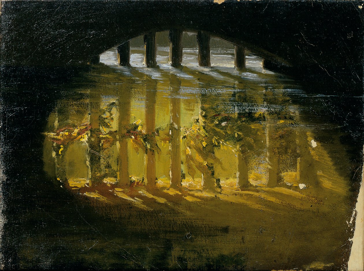 Motivo del parque del palacio de Hellbrunn de Hans Makart