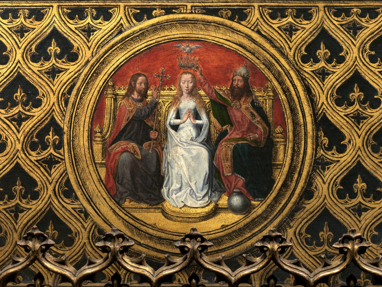 Detalle del relicario de Santa Úrsula de Hans Memling