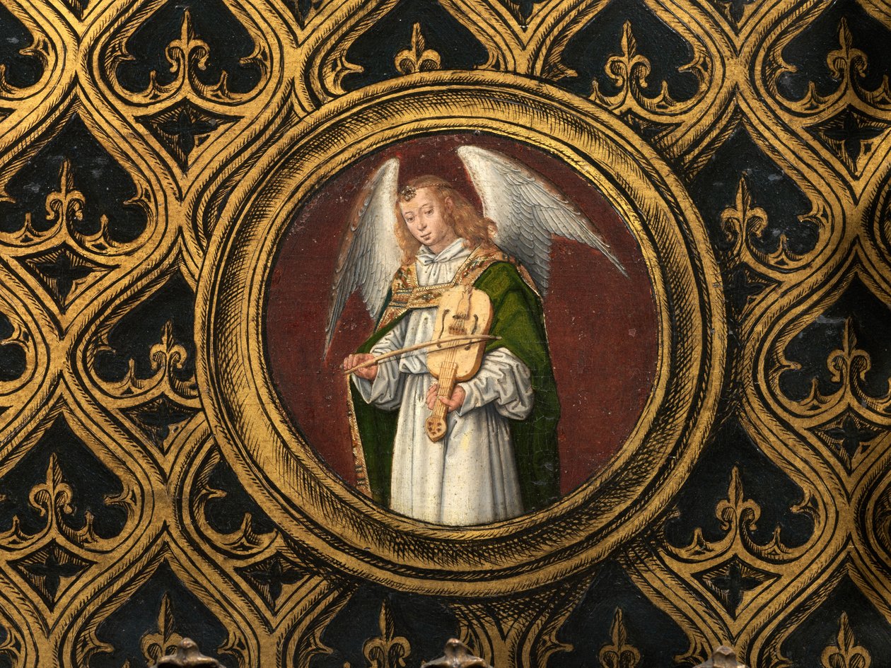 Detalle del relicario de Santa Úrsula de Hans Memling