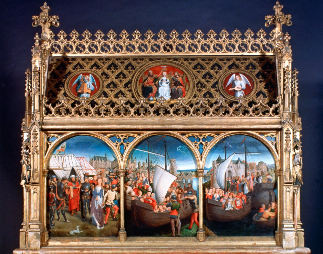Santuario de Santa Úrsula, 1489 de Hans Memling