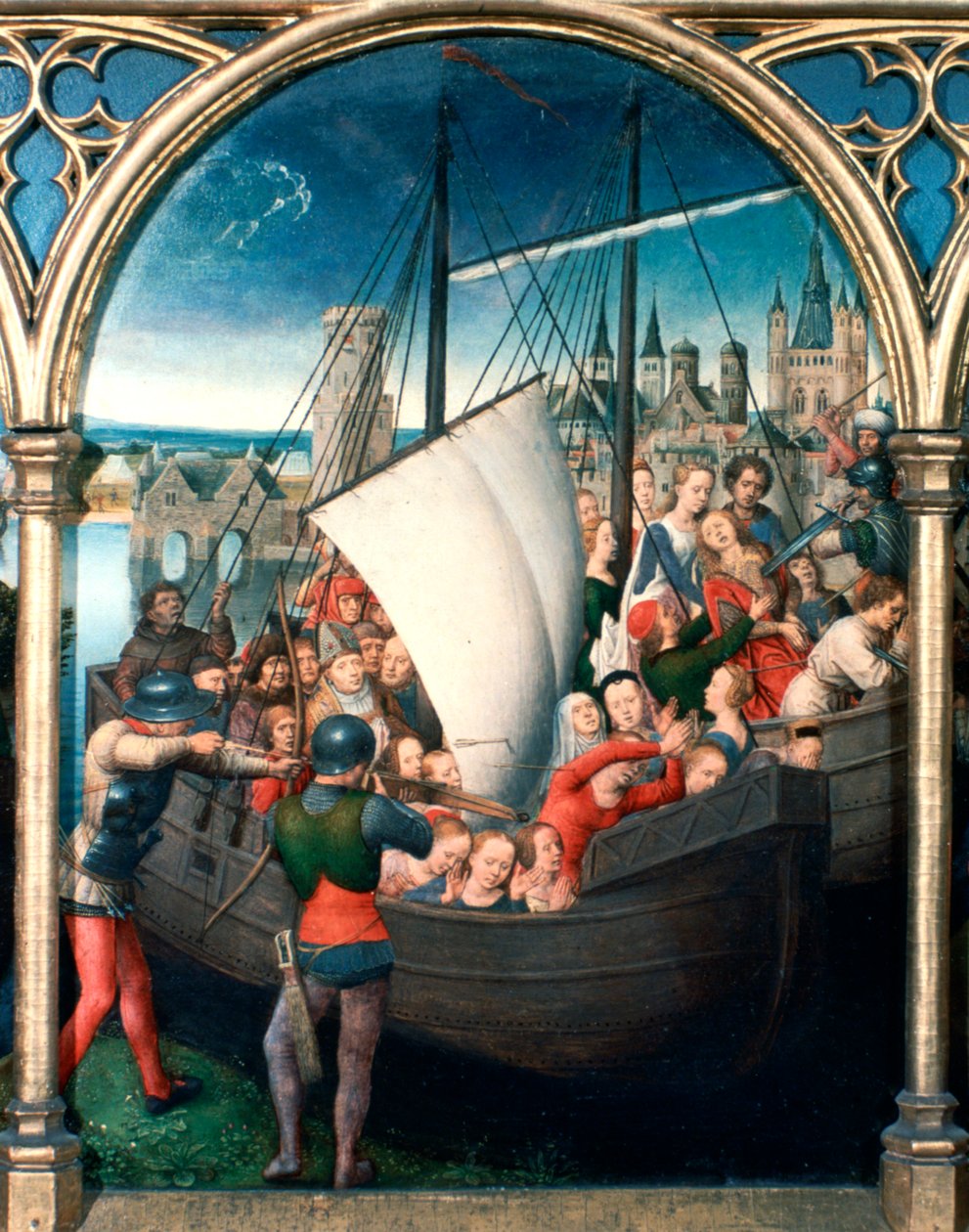 Santuario de Santa Úrsula, Martirio de Hans Memling