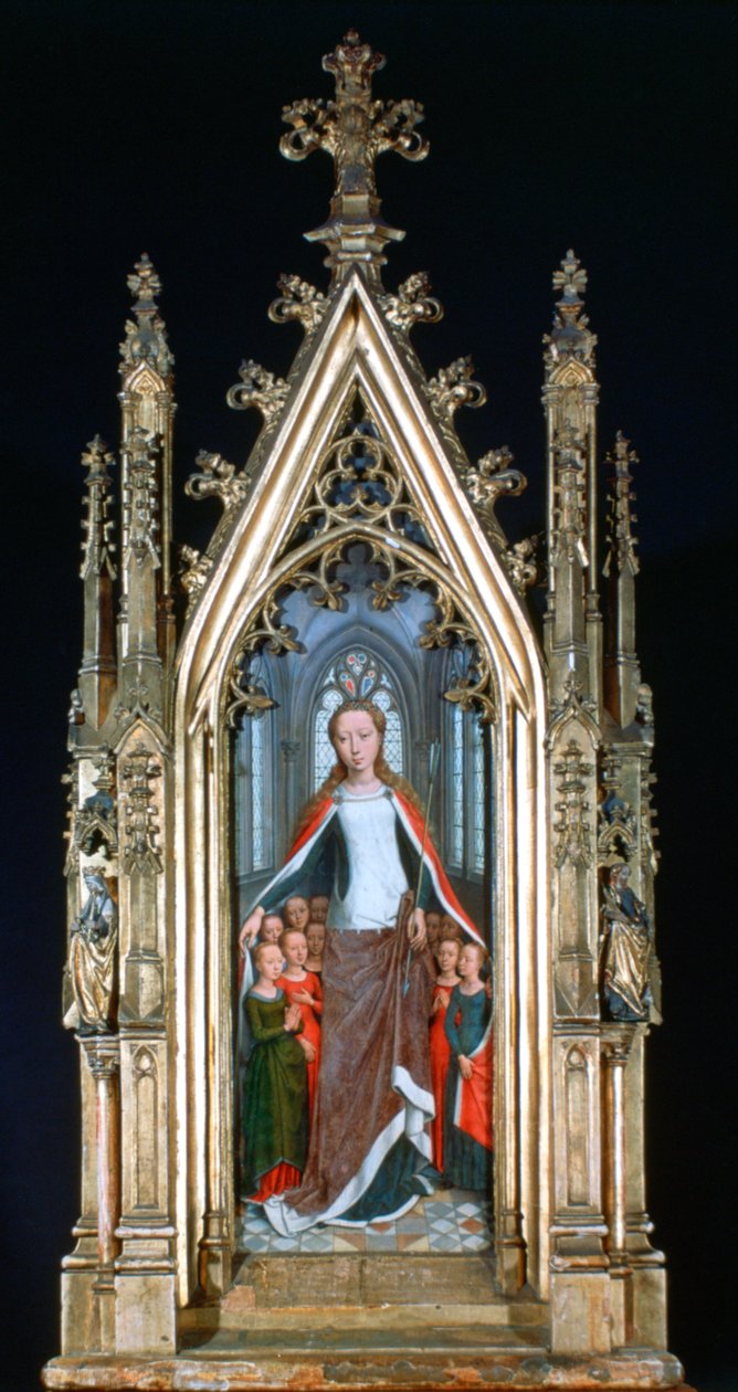 Santuario de Santa Úrsula, Santa Úrsula y las Santas Vírgenes, 1489 de Hans Memling