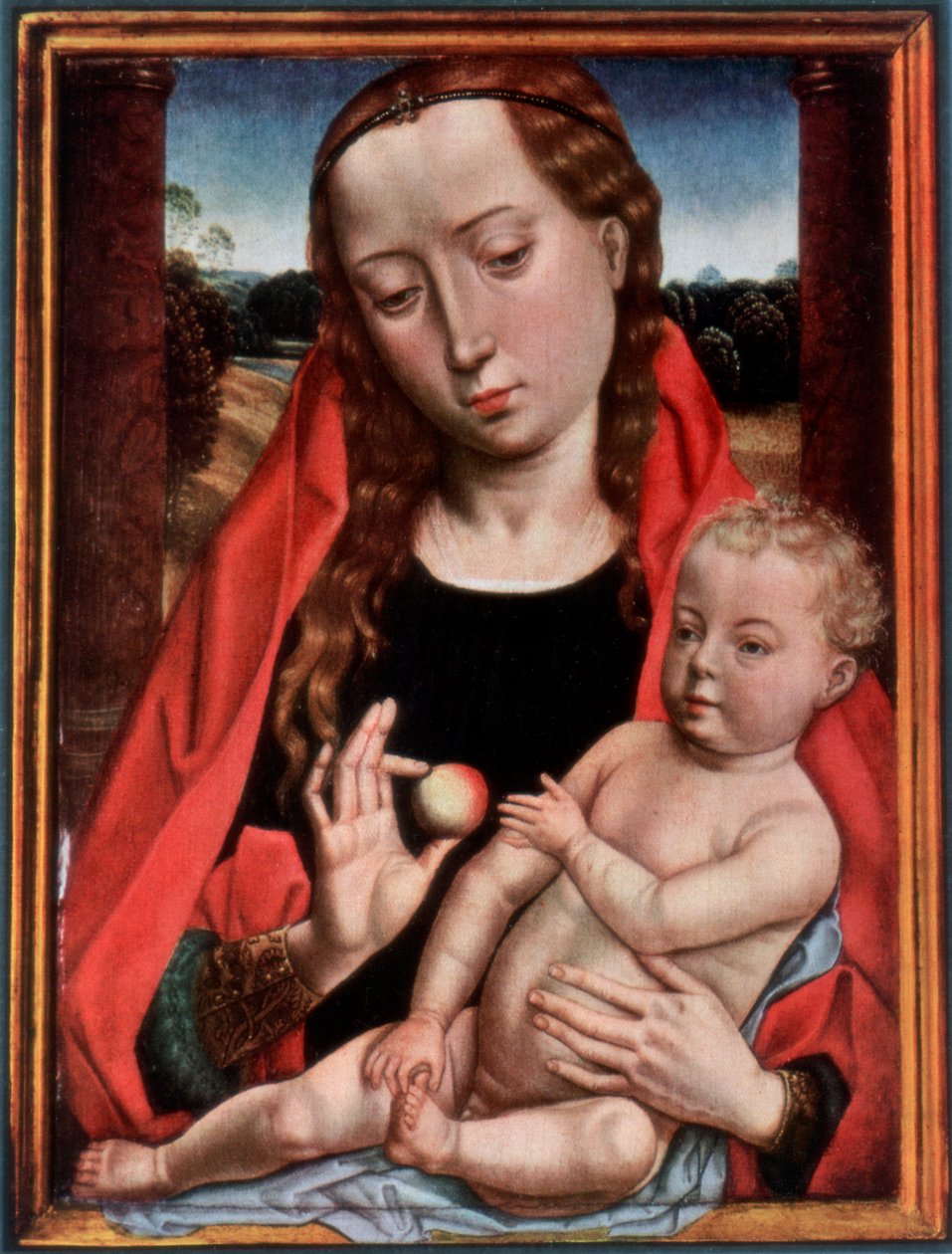 La Madonna y el Niño, 1927 de Hans Memling