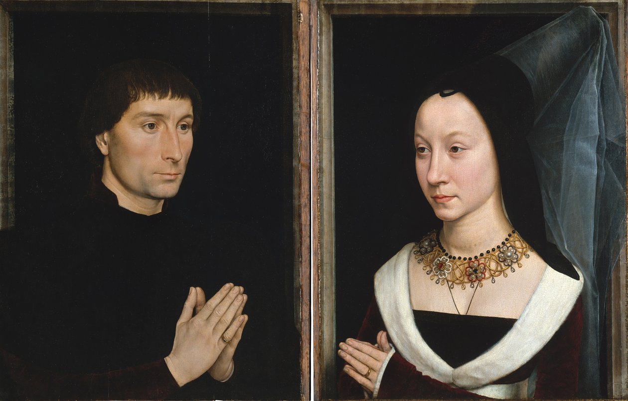 Tommaso di Folco Portinari 1428-1501, Maria Portinari..., ca. 1470 de Hans Memling