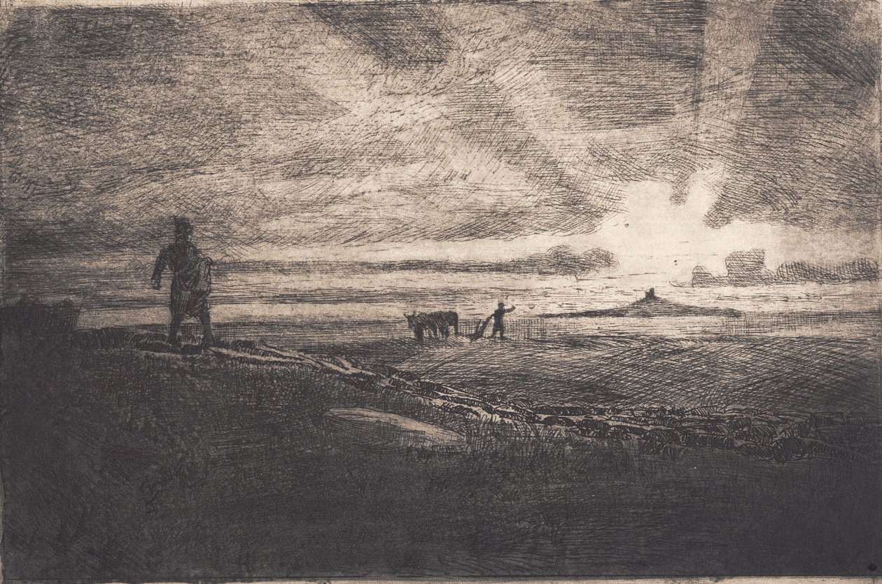 "El campesino sale al campo" de Hans Nikolaj Hansen