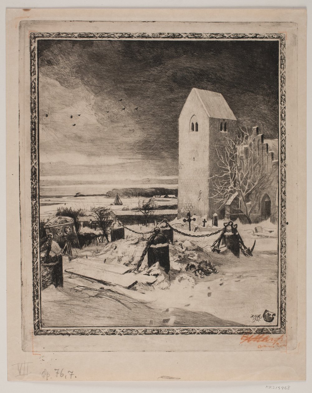 Alto en una rama. VI. El cementerio de Hans Nikolaj Hansen
