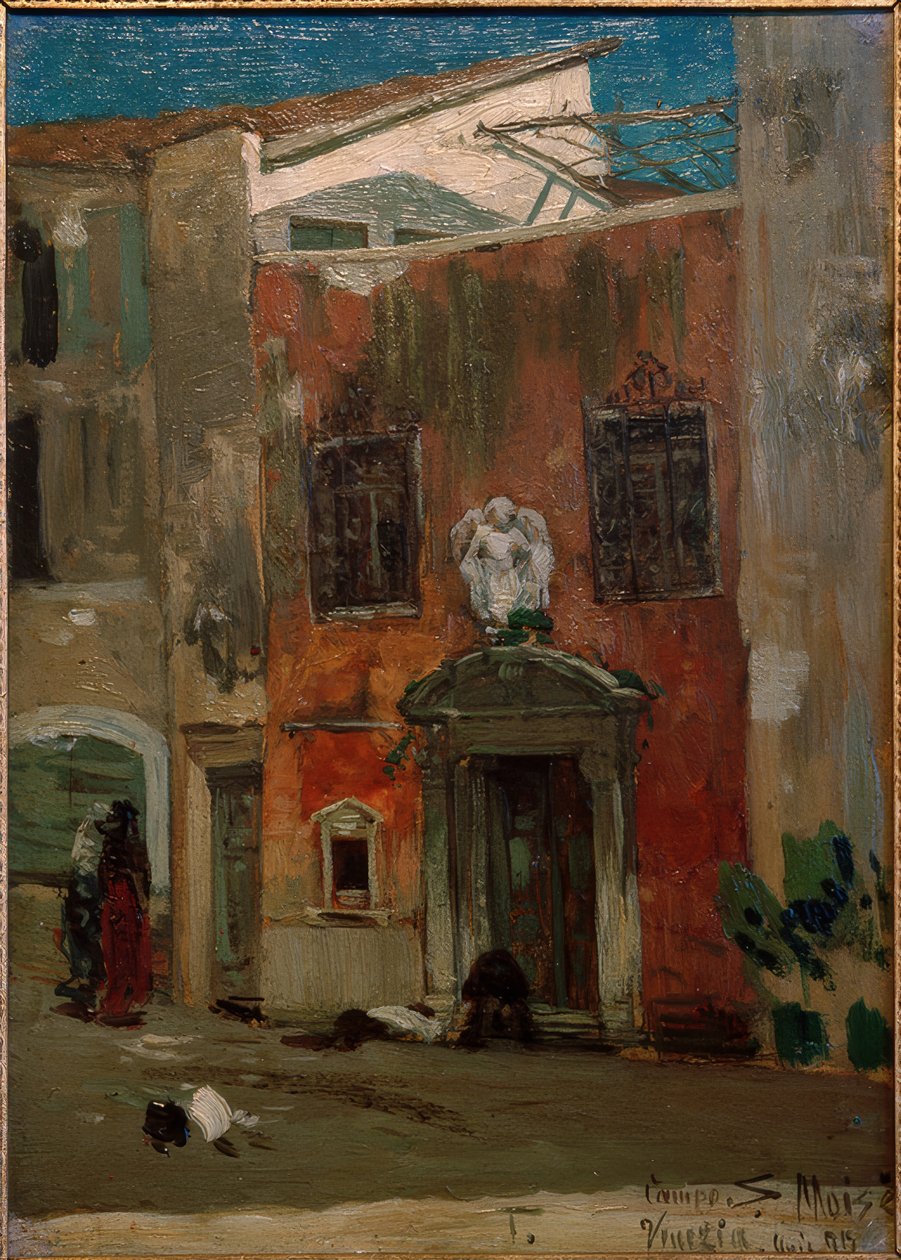 H.P.Feddersen d. J., Campo S. Moisè, Venecia de Hans Peter Feddersen der Jüngere