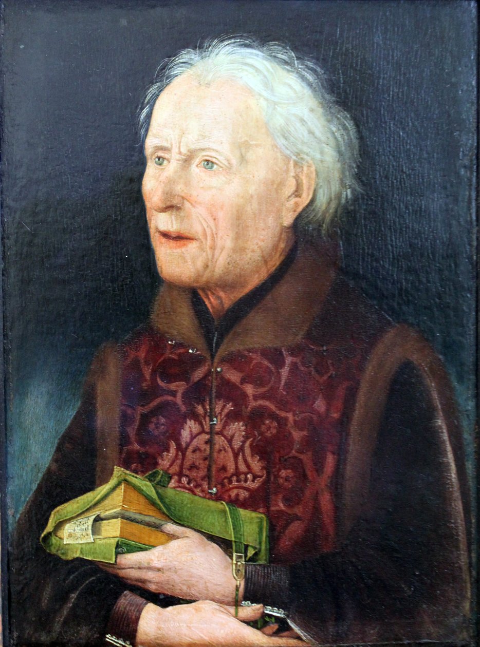 Retrato del conde canónigo Georg de Löwenstein de Hans Pleydenwurff