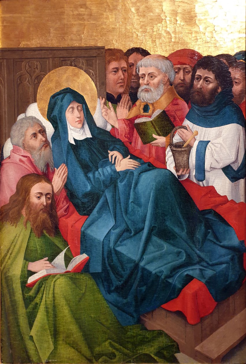 La muerte de María de Hans Pleydenwurff