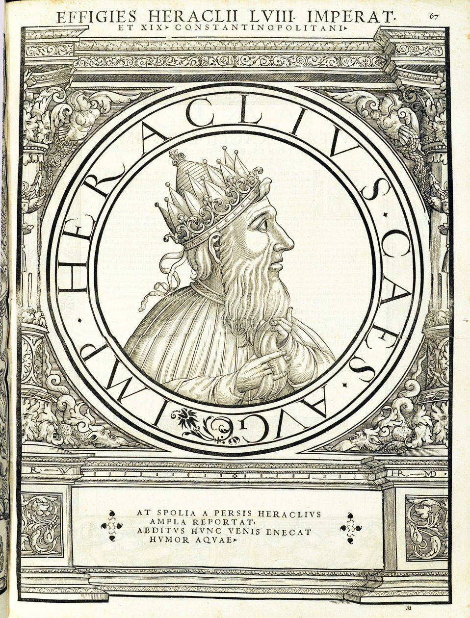 Heraclio, ilustración de 