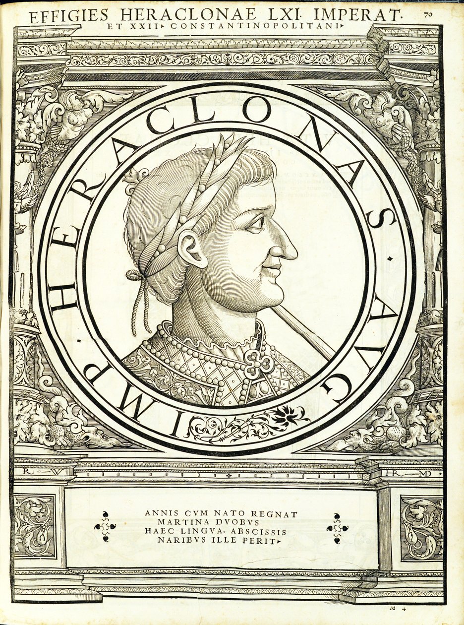 Heraclonas, ilustración de 