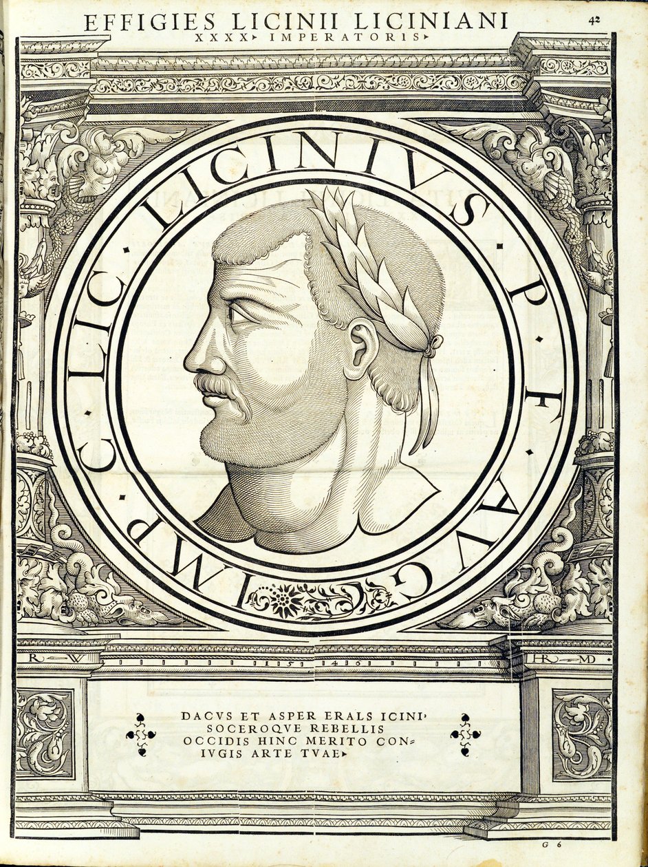Licinio I, ilustración de 