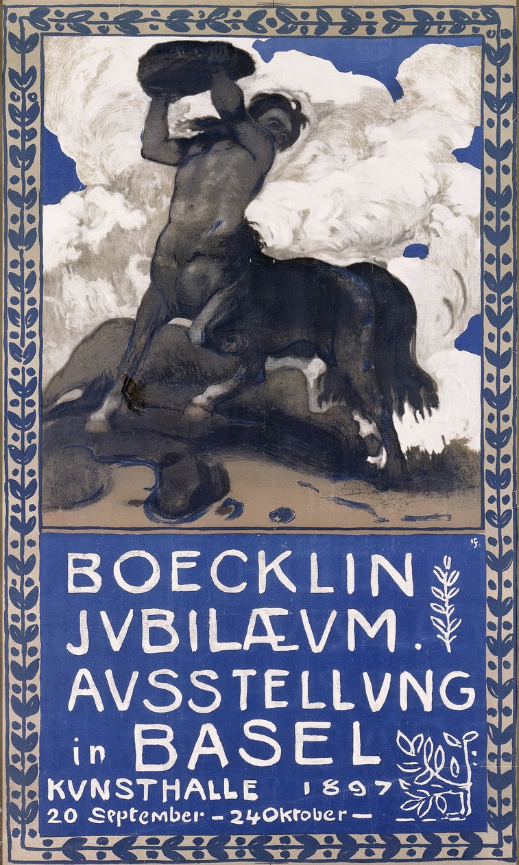 Boecklin Jubilaeum, 1897 de Hans Sandreuter