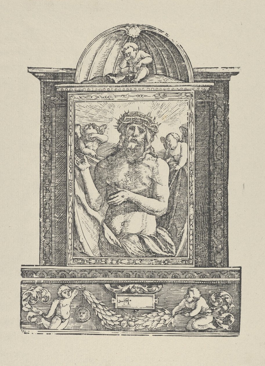 Ecce Homo Hombre de Dolores, 1922 de Hans Schäufelein the Elder