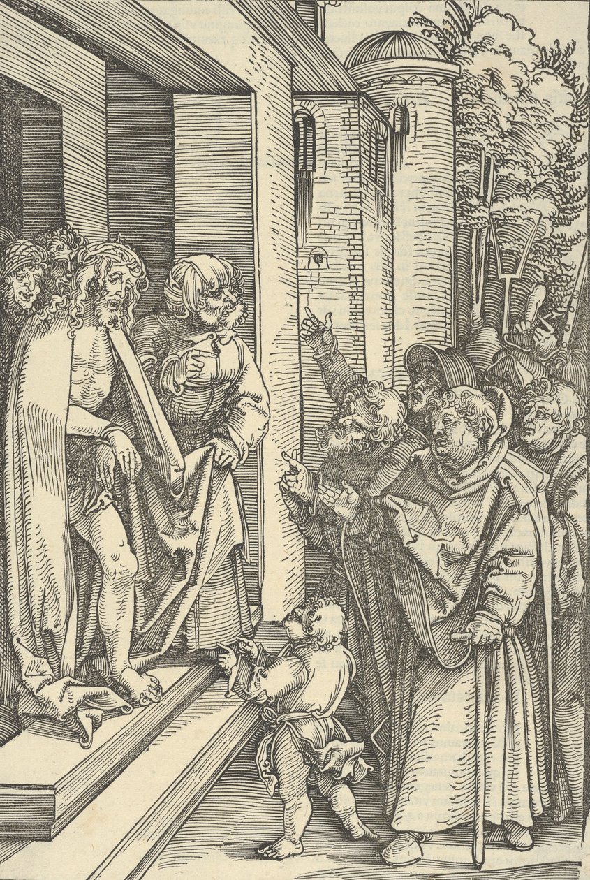 Ecce Homo, de Speculum passionis domini nostri Ihesu Christi, 1507 de Hans Schäufelein the Elder