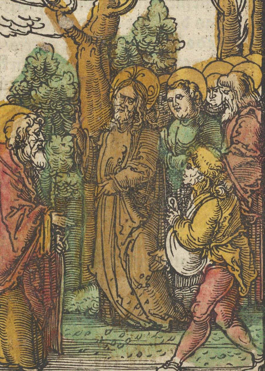 La parábola del sembrador y la cizaña, de Das Plenarium de Hans Schäufelein the Elder