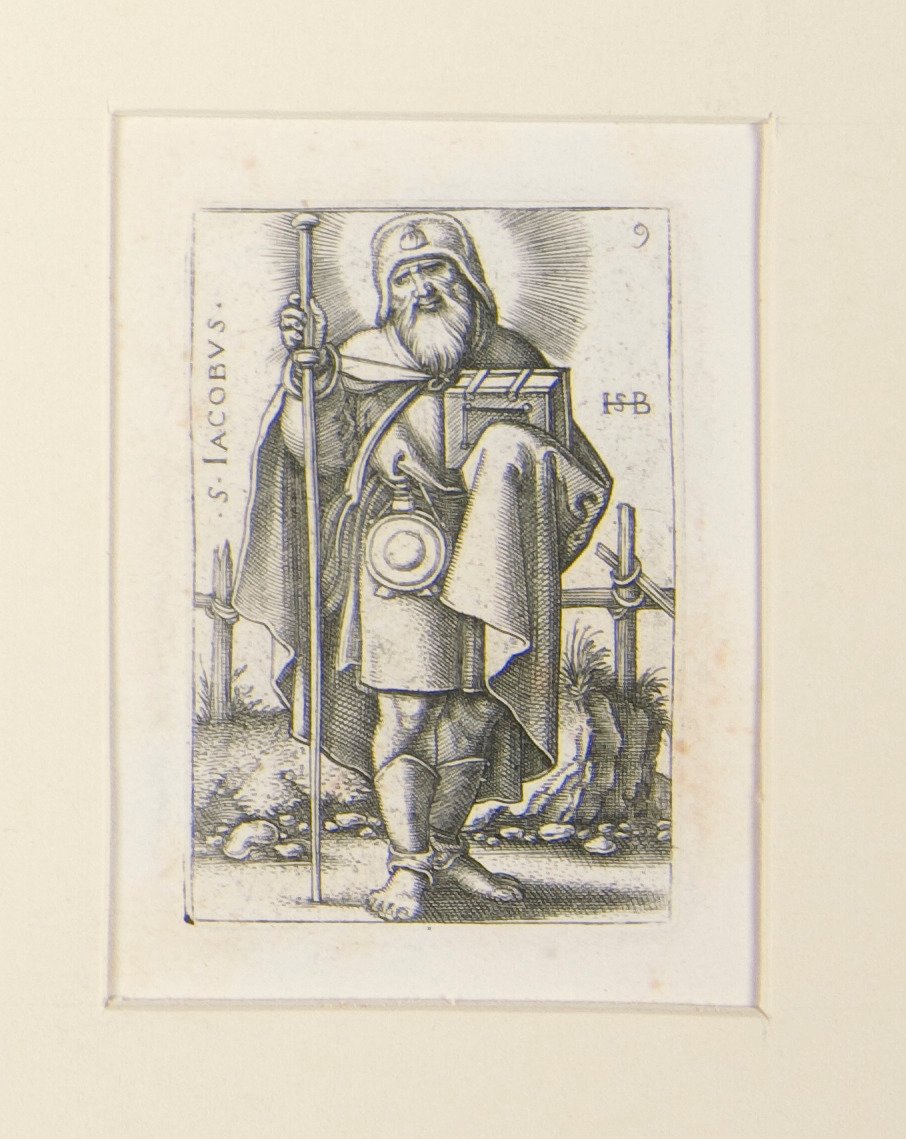 Serie de los Doce Apóstoles con frontispicio de Hans Sebald Beham