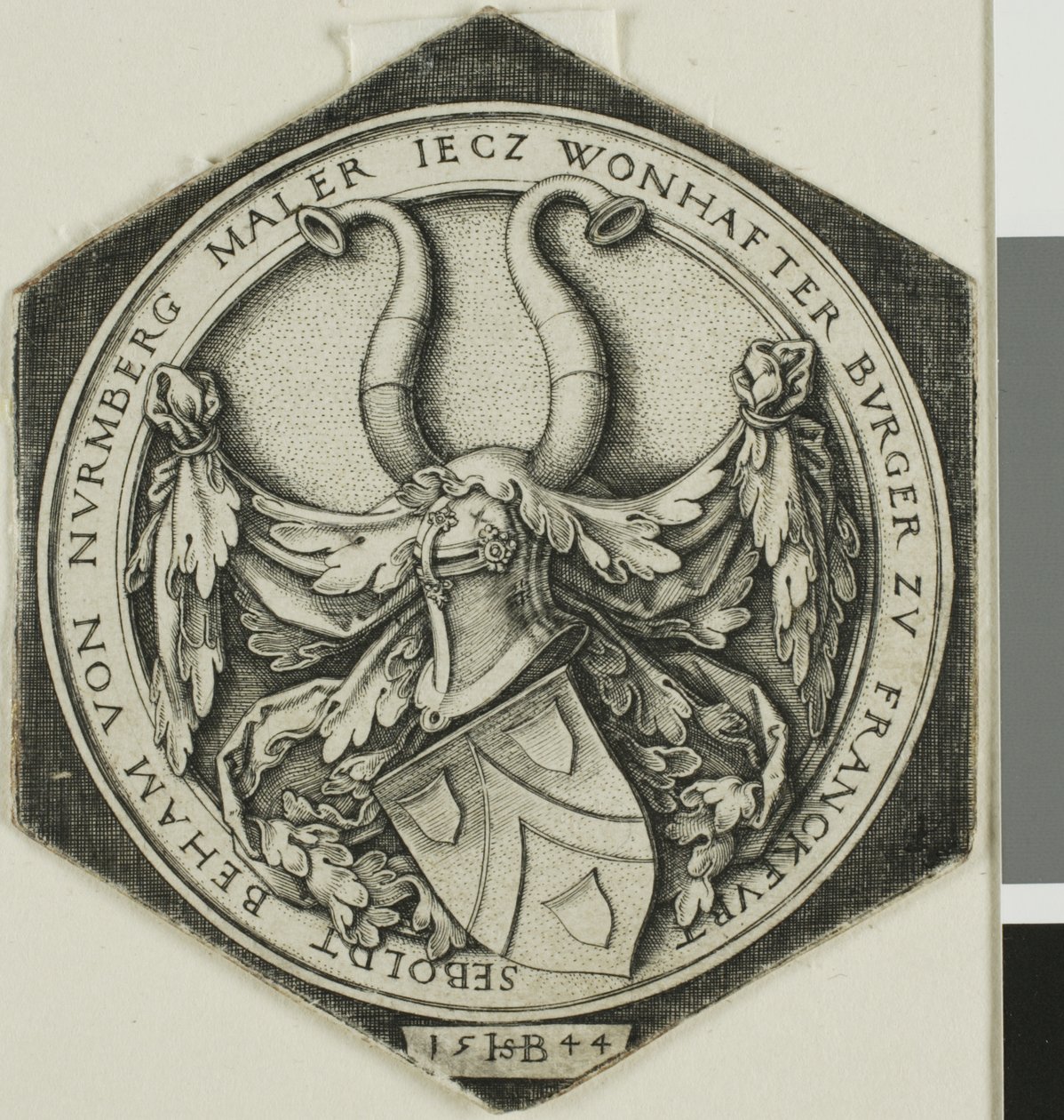 Escudo de armas de Sebald Beham de Hans Sebald Beham