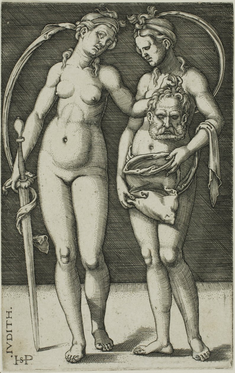 Judith y su sirvienta de Hans Sebald Beham