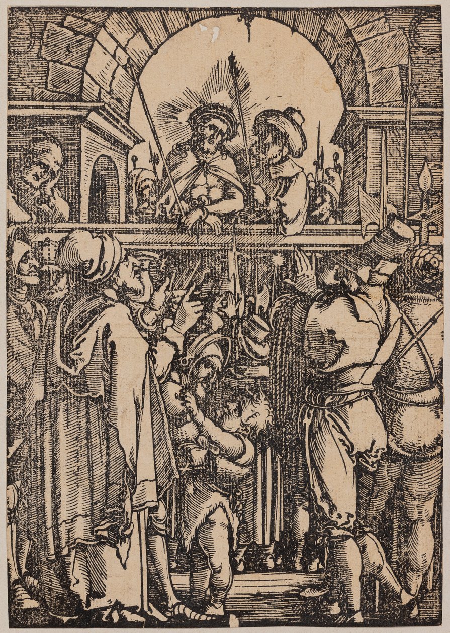 Cristo presentado al pueblo (Ecce homo) de Hans Sebald Beham