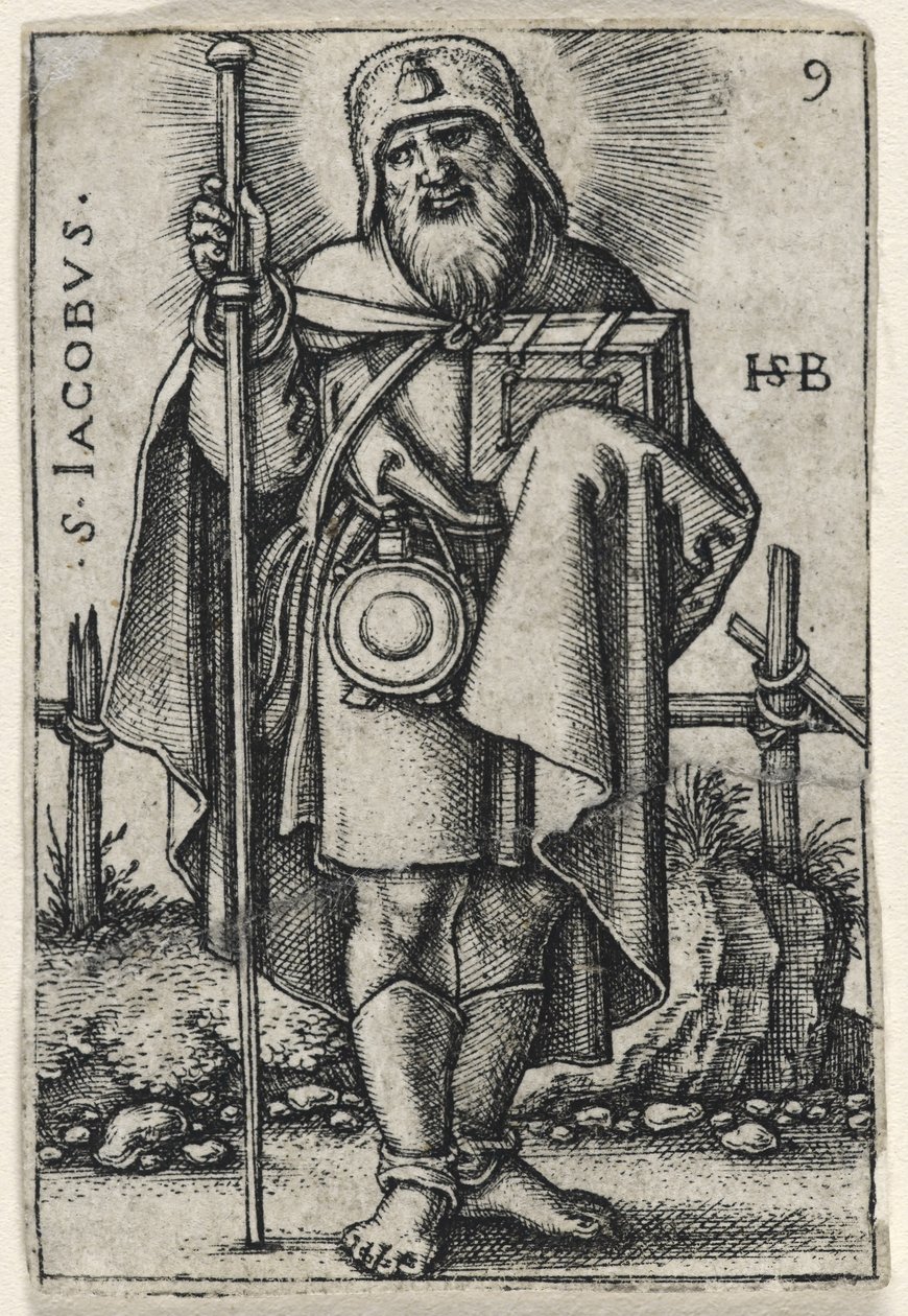 Santiago el Mayor, 1541-46 de Hans Sebald Beham
