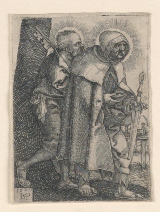 San Pedro y San Pablo de Hans Sebald Beham