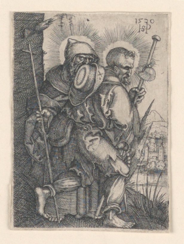 San Felipe y Santiago el Mayor de Hans Sebald Beham