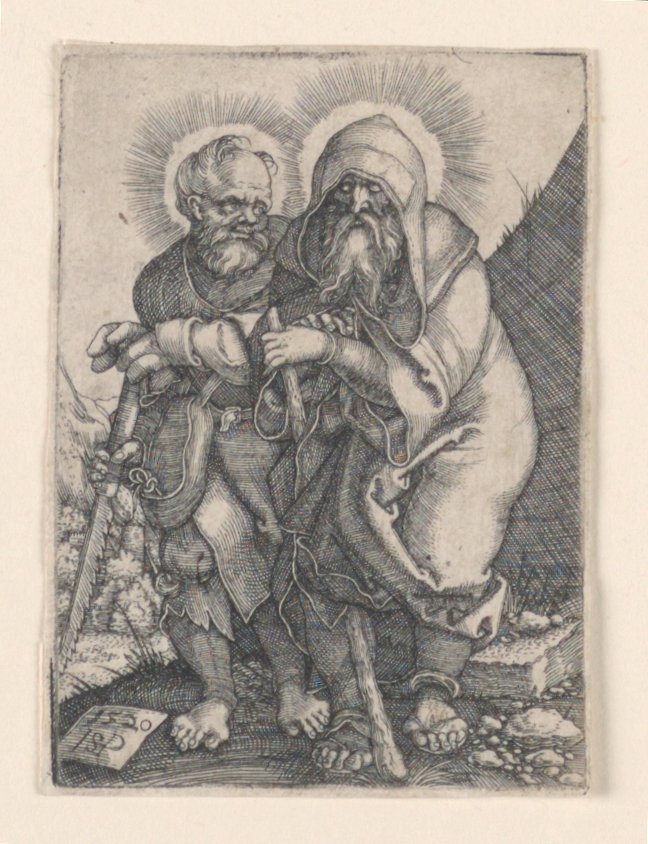 San Simón y San Tadeo de Hans Sebald Beham