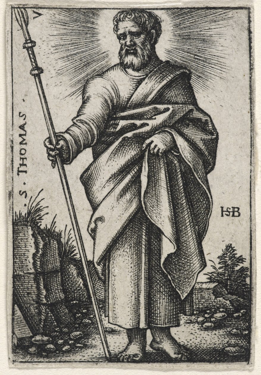 San Tomás, 1541-46 de Hans Sebald Beham