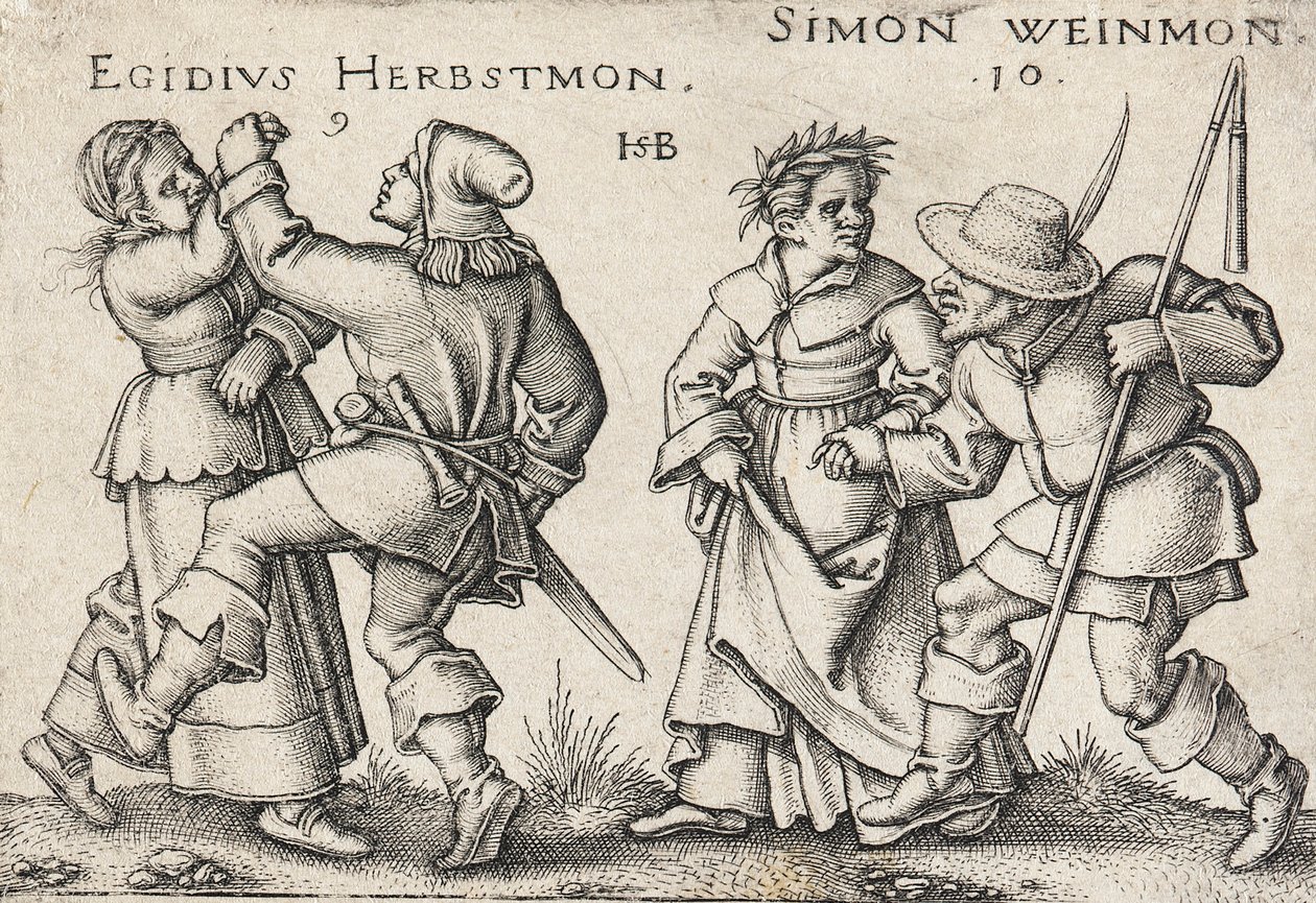 Septiembre y octubre de Hans Sebald Beham