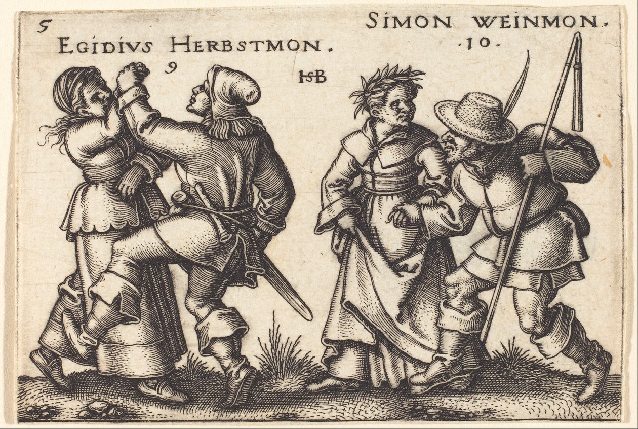 Septiembre y Octubre de Hans Sebald Beham