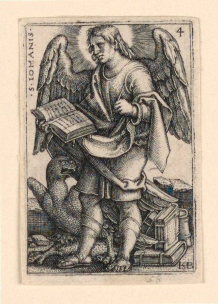 San Juan, de Los Cuatro Evangelistas de Hans Sebald Beham