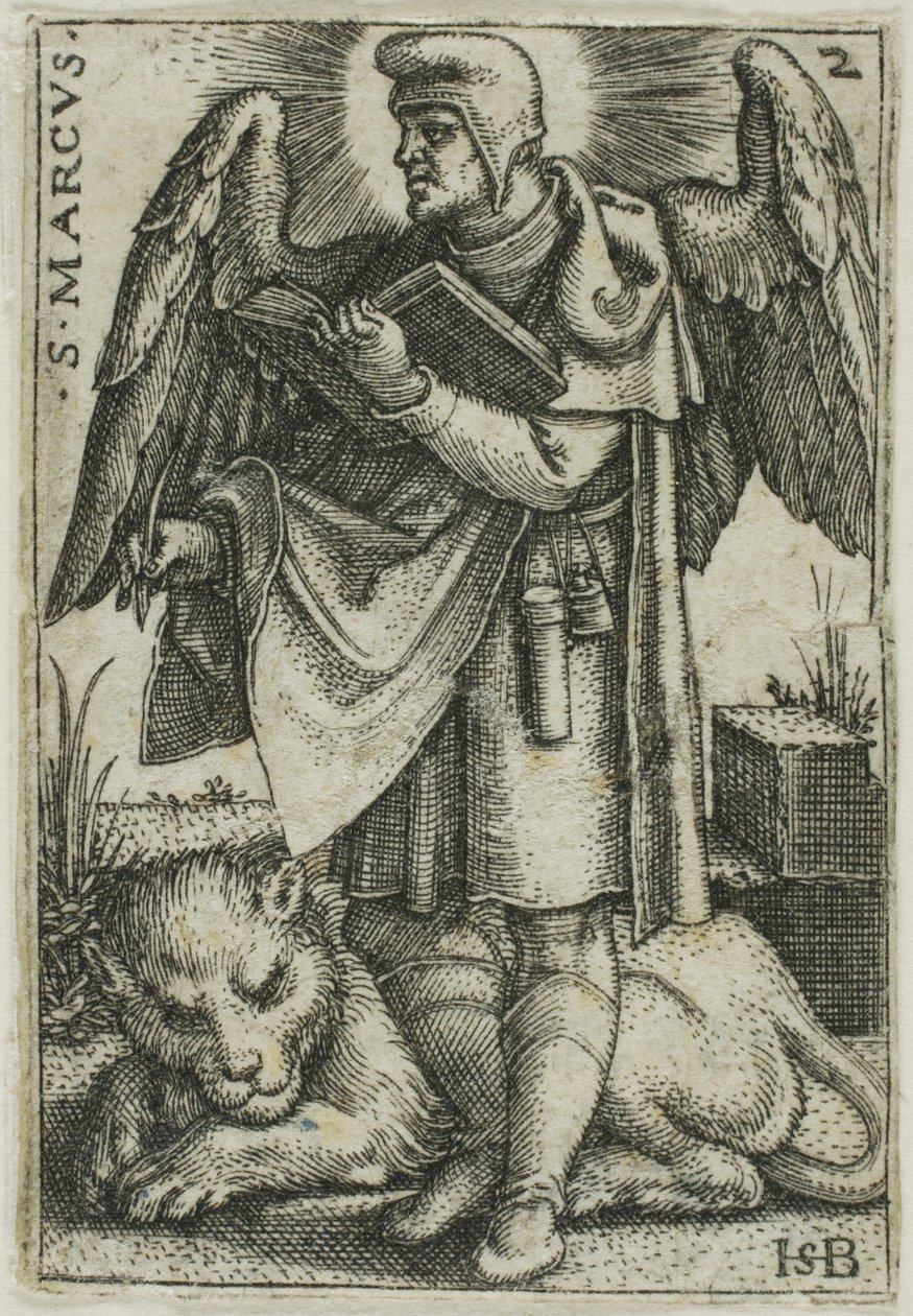 San Marcos, de Los Cuatro Evangelistas de Hans Sebald Beham
