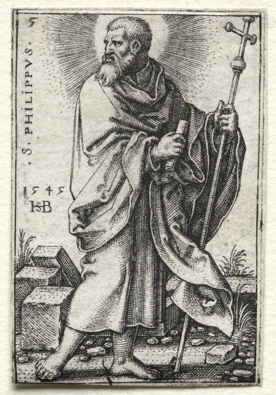 San Felipe, 1545-1546 de Hans Sebald Beham