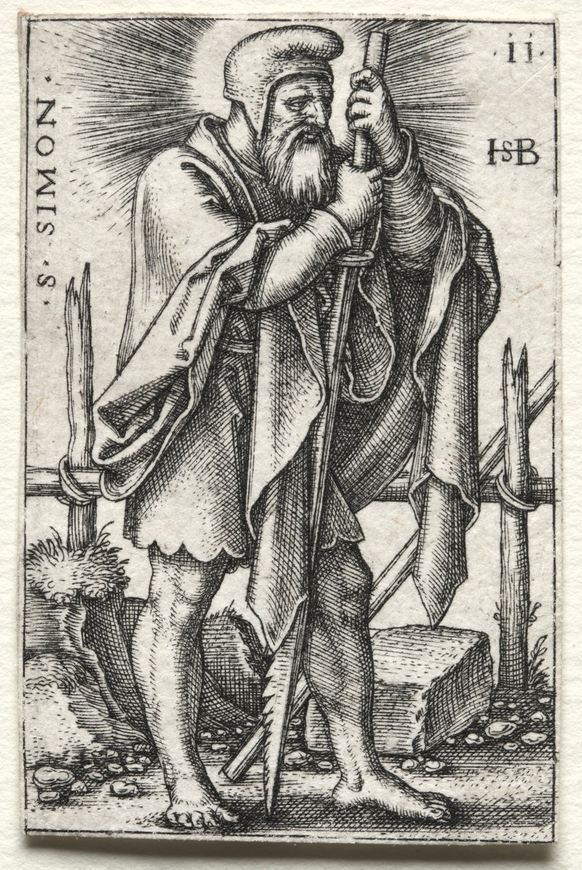 San Simón, 1545-1546 de Hans Sebald Beham