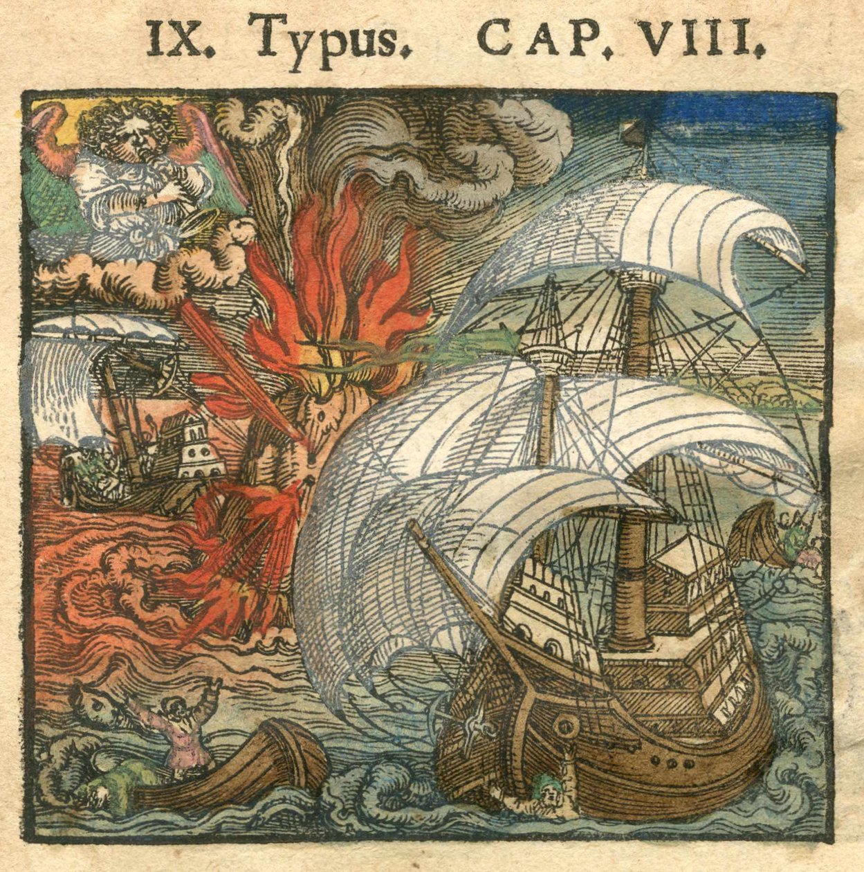 El Diluvio, 1540 de Hans Sebald Beham