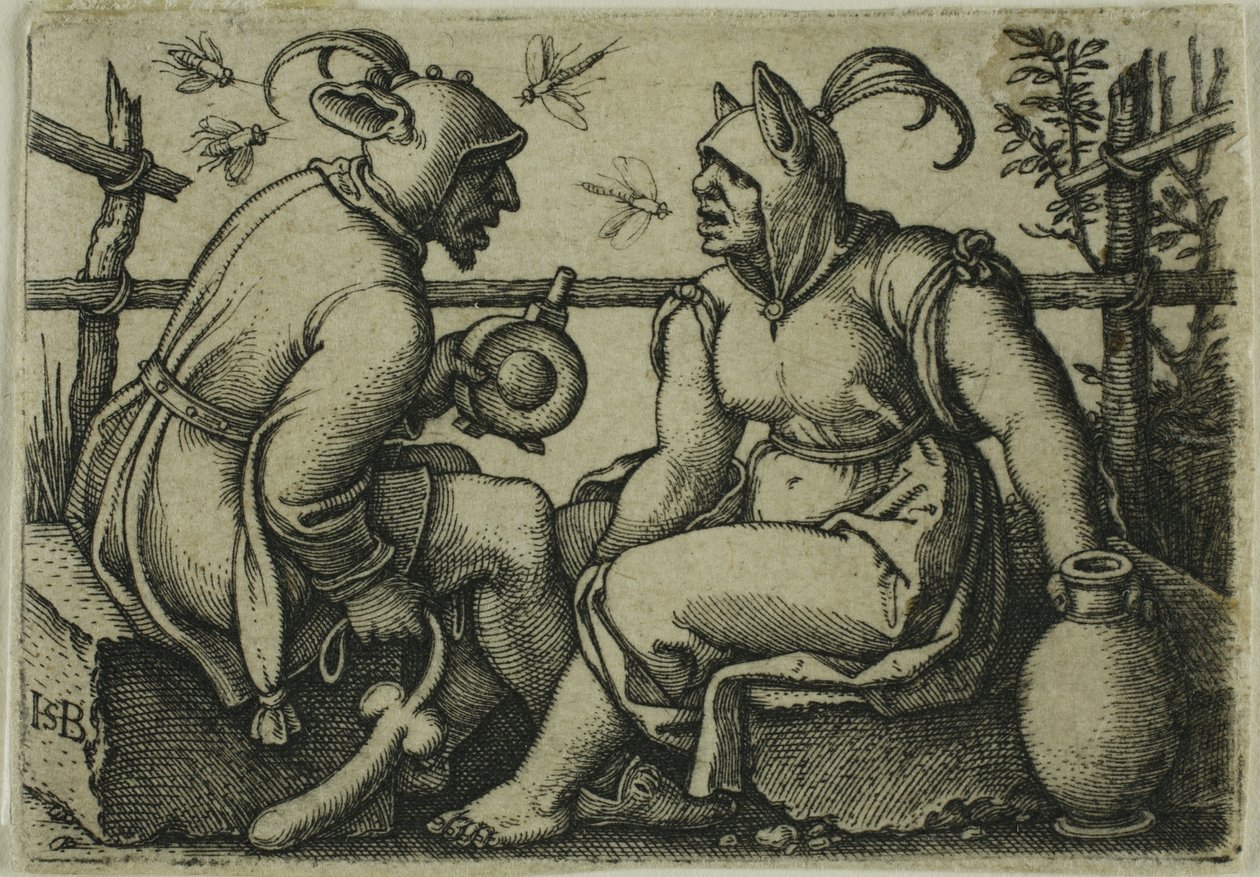 El necio y la necia de Hans Sebald Beham