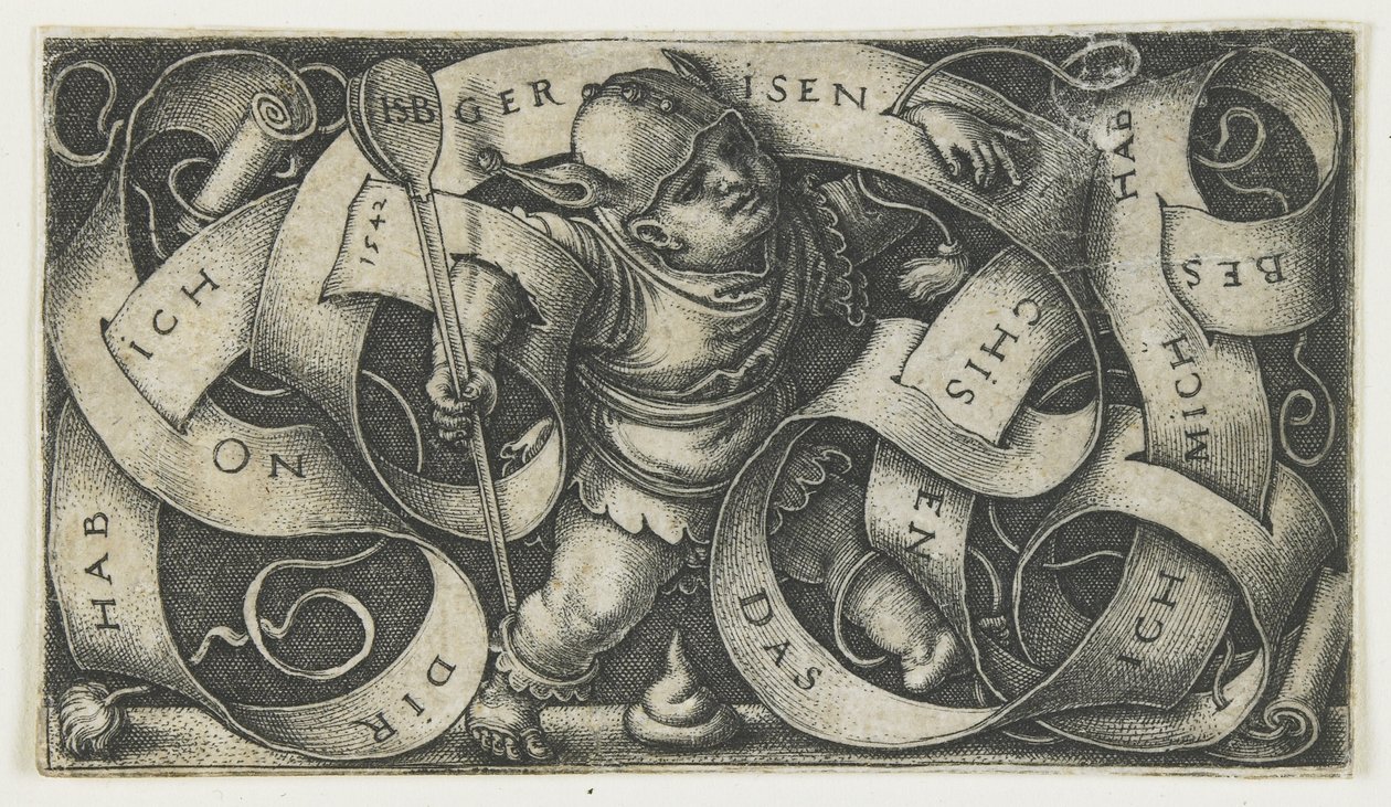 El pequeño bufón de Hans Sebald Beham