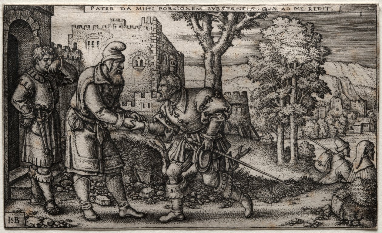 El Hijo Pródigo de Hans Sebald Beham
