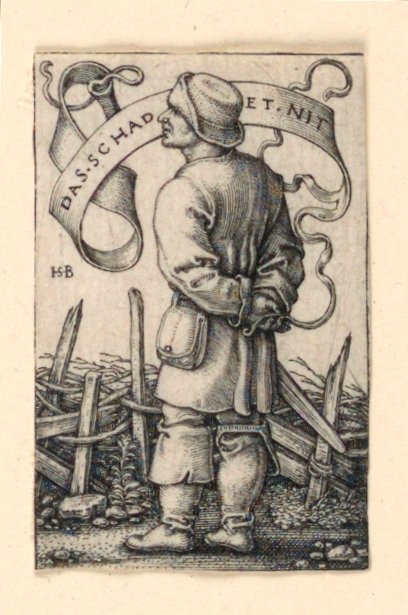 El campesino del clima: "Das Schadet Nit" de Hans Sebald Beham