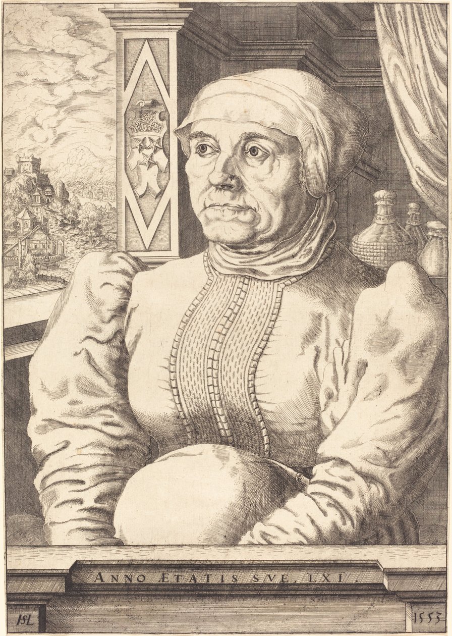 Felicitas von Eckh Freyberg, 1553 de Hans Sebald Lautensack