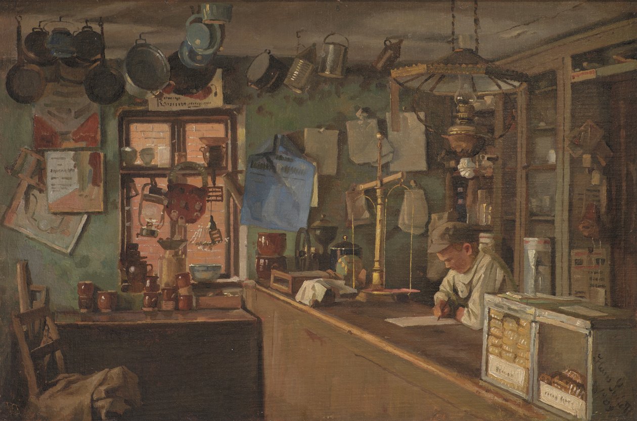 Un tendero rural de Hans Smidth