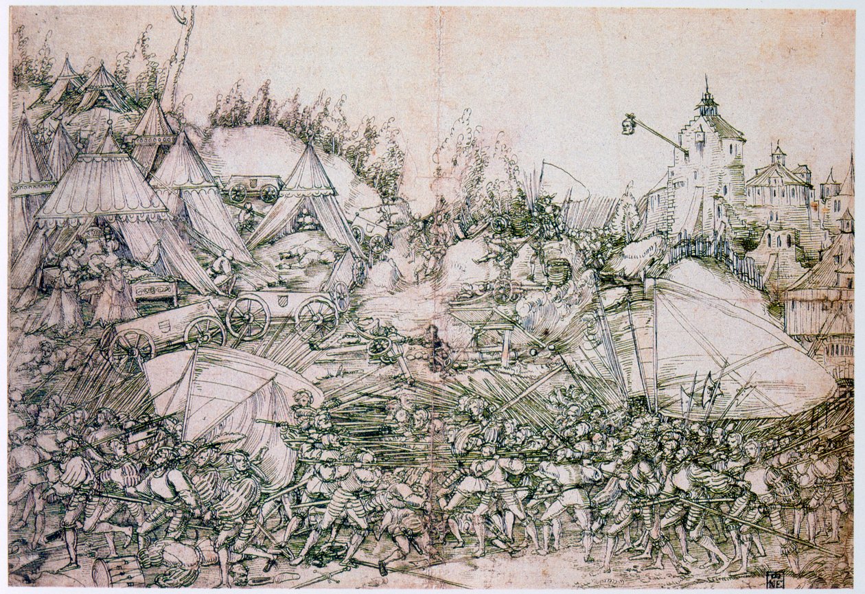 La historia de Judith y Holofernes, siglo XVI de Hans Springinlee