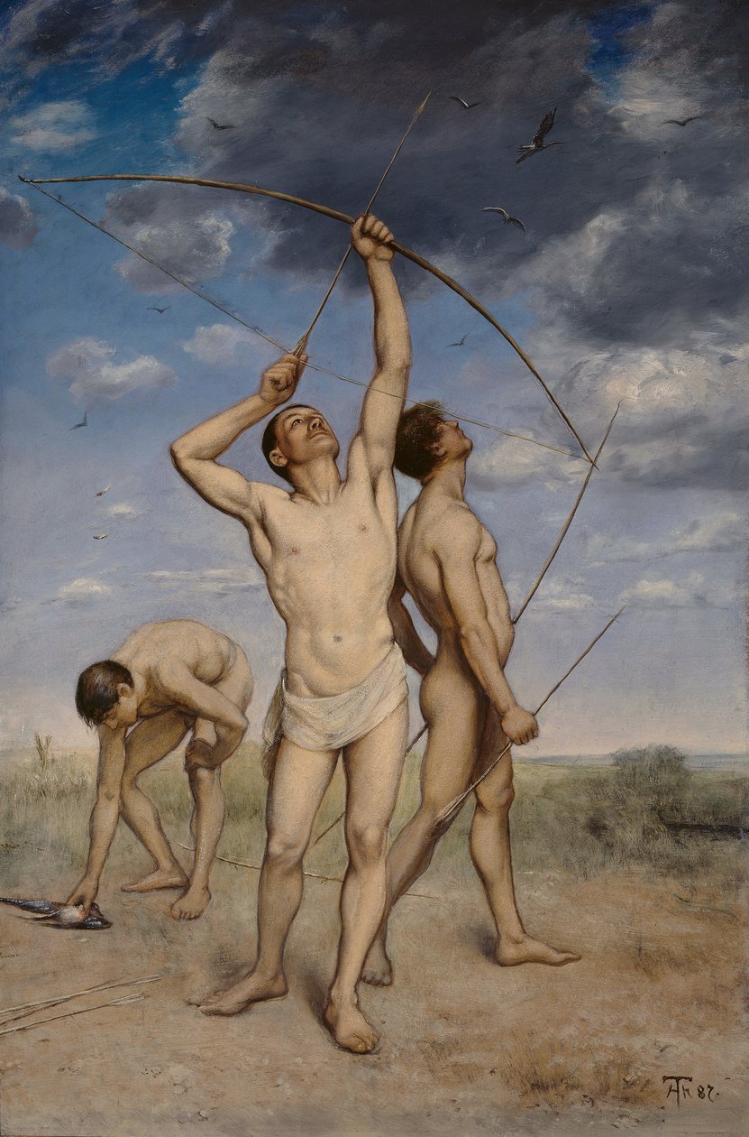 Arqueros de Hans Thoma