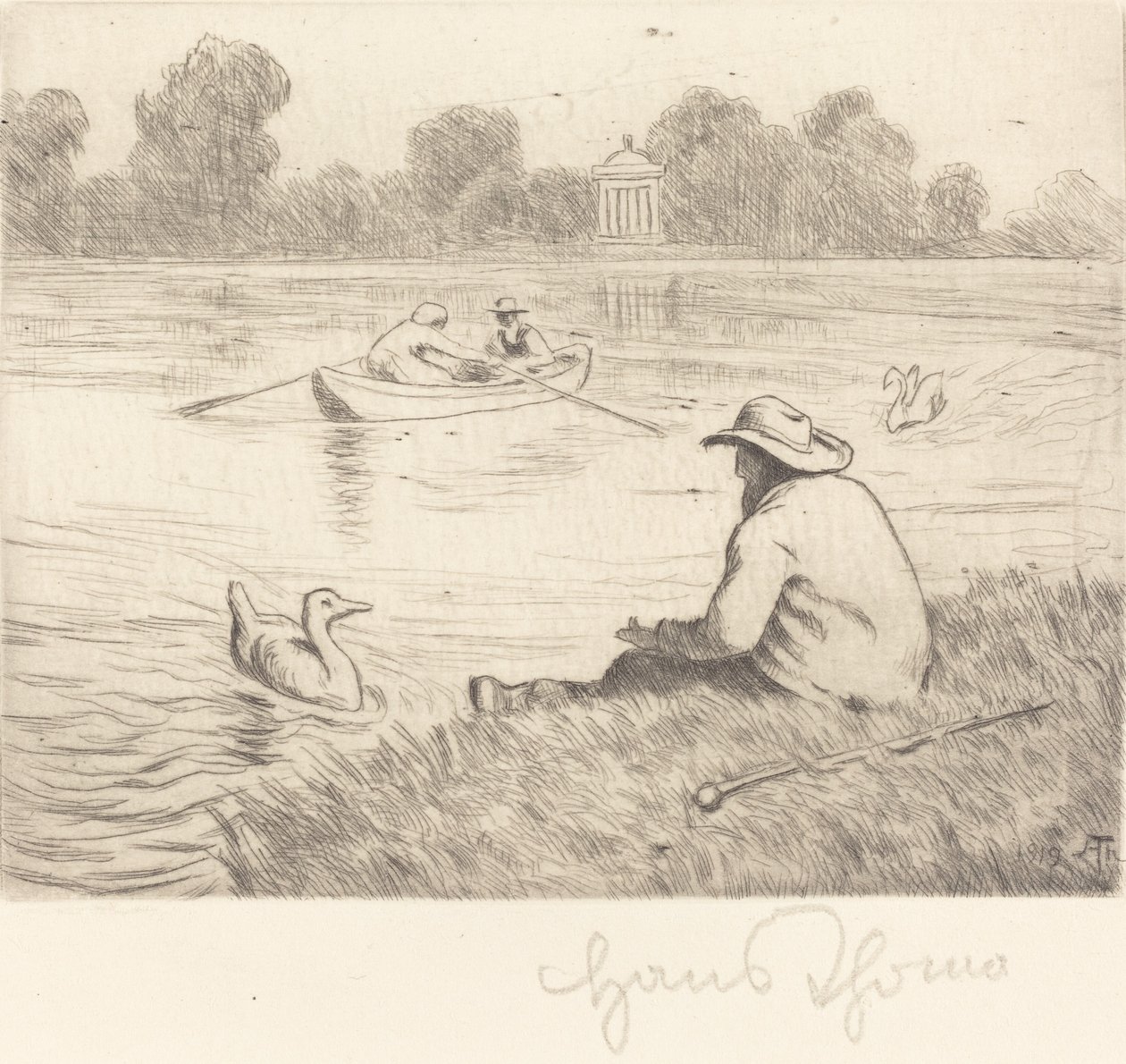 Excursión Tranquila de Hans Thoma