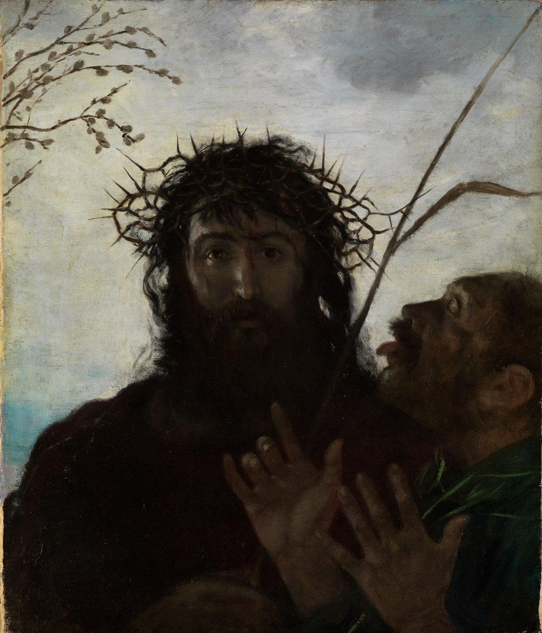 La burla a Jesús de Hans Thoma