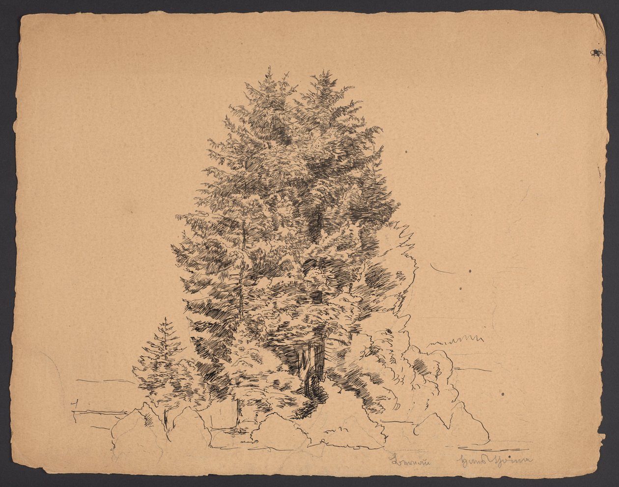 Los árboles de Bernau de Hans Thoma